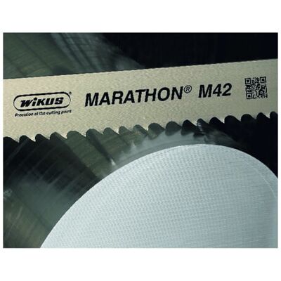 Wikus Marathon M42 Bandsägeblatt - 3660mm, 27mm, 0,9mm, 4-6 Zähne/Zoll Wikus Marathon M42 Bandsägeblatt - 3660mm, 27mm, 0,9mm, 4-6 Zähne/Zoll