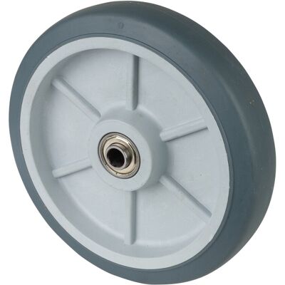 BS Rollen Ersatzrad D.150mm Trgf. 100kg Gum.Achs-D.10mm Nabenl.38mm (A85.151) BS Rollen Ersatzrad D.150mm Trgf. 100kg Gum.Achs-D.10mm Nabenl.38mm (A85.151)