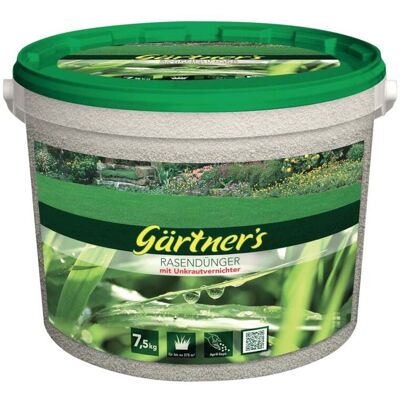 Gärtner`s Rasendünger +Unkrautvern. 7,5 kg Gärtners ; GPI (12322) Gärtner`s Rasendünger +Unkrautvern. 7,5 kg Gärtners ; GPI (12322)