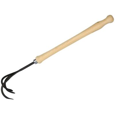 IDEAL Gartengerät mit Buchenholzstiel 40 cm - Kultivator IDEAL Gartengerät mit Buchenholzstiel 40 cm - Kultivator