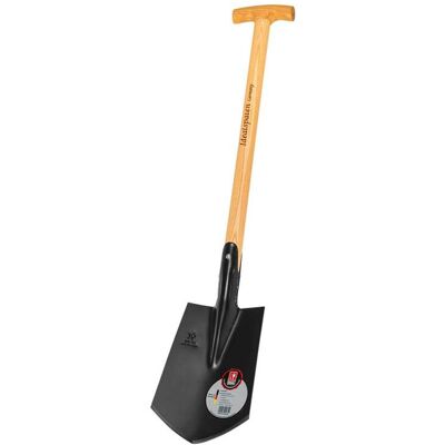 Ideal Kompakt-Spaten schwarz mit ET-Stiel 600mm (15040095) Ideal Kompakt-Spaten schwarz mit ET-Stiel 600mm (15040095)
