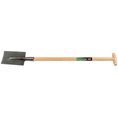 Polet Damenspaten leicht 14 x 21 cm Doppelfeder, mit B-T-Stiel Polet Damenspaten leicht 14 x 21 cm Doppelfeder, mit B-T-Stiel