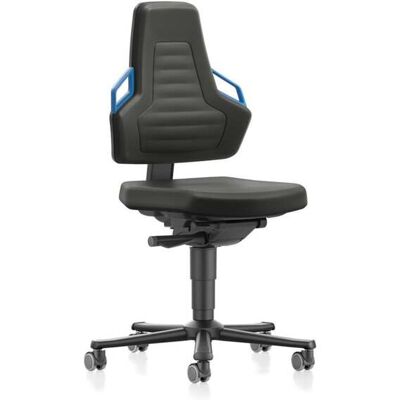 bimos Arbeitsstuhl Nexxit 2 Griff blau Sitzhöhe 450-600 mm Stoff schwarz,mit (9033-6801-3277) bimos Arbeitsstuhl Nexxit 2 Griff blau Sitzhöhe 450-600 mm Stoff schwarz,mit (9033-6801-3277)