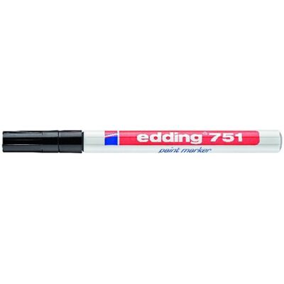 edding Lackmarker Nr. 751 schwarz (4-751001) edding Lackmarker Nr. 751 schwarz (4-751001)