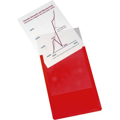 Eichner Magnet-Sichttasche aus Hart-PVC DIN A4 hoch, rot (9218-01819-05) Eichner Magnet-Sichttasche aus Hart-PVC DIN A4 hoch, rot (9218-01819-05)
