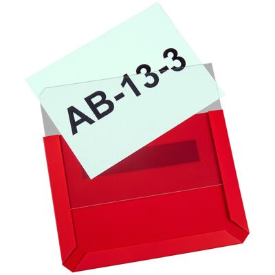 Eichner Magnet-Sichttasche aus Hart-PVC DIN A6 quer 154 x 114 x 3 mm rot (9218-02953-05) Eichner Magnet-Sichttasche aus Hart-PVC DIN A6 quer 154 x 114 x 3 mm rot (9218-02953-05)