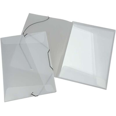 Eichner PP-Collegemappen A4 + 3 Flügelklappen und Eckspann-Gummi transparent (9038-00742) Eichner PP-Collegemappen A4 + 3 Flügelklappen und Eckspann-Gummi transparent (9038-00742)