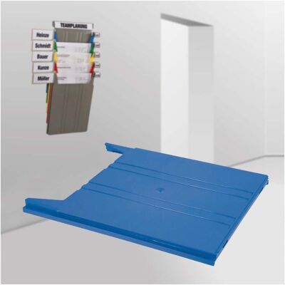 Eichner Wandsortierer "FLAT" Ablagefach, blau, für A4 hoch Belege (9218-05056-010) Eichner Wandsortierer "FLAT" Ablagefach, blau, für A4 hoch Belege (9218-05056-010)