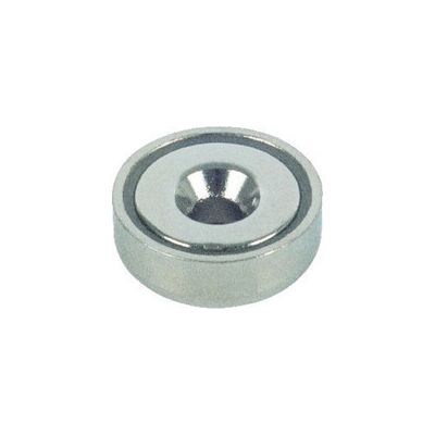 fix-o-moll Neodym Topfmagnet - Ø20mm, H6,9, Ø4,5 - Magnet fix-o-moll Neodym Topfmagnet - Ø20mm, H6,9, Ø4,5 - Magnet