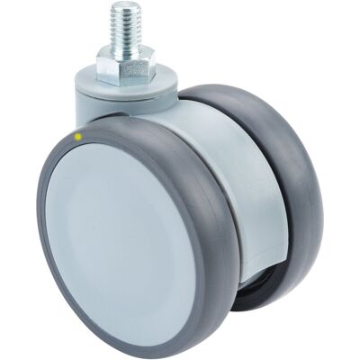 BS Rollen Kunststoff Doppelrolle (F430.076)) BS Rollen Kunststoff Doppelrolle (F430.076))