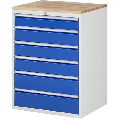 Rau Schubladenschrank XL7.6, B770xT650xH1035mm, B-Top-25mm, 6x Schublade-TA (03-XL7.6A-B.11) Rau Schubladenschrank XL7.6, B770xT650xH1035mm, B-Top-25mm, 6x Schublade-TA (03-XL7.6A-B.11)