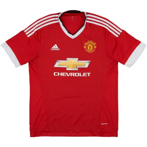 Adidas 2015-16 Manchester United Home Shirt - 4/10 - (L)