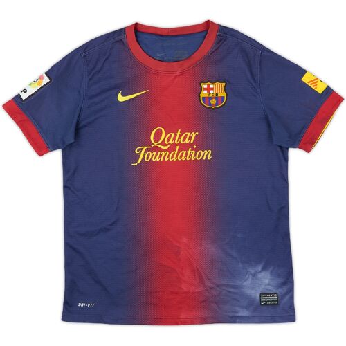Nike 2012-13 Barcelona Home Shirt - 4/10 - (L.Boys)