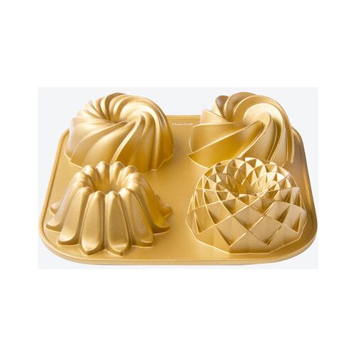 Hagen Grote Mini Backform Spiral-, Lotusblüte, Rundkuppe, Knospe