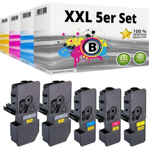 TonerPartner Multipack Kompatibel zu Kyocera TK-5430K enthält 5x Toner