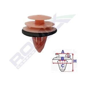 ROMIX C60599 Radabdeckklammern - Radabdeckklammern ROMIX C60599 Radabdeckklammern - Radabdeckklammern