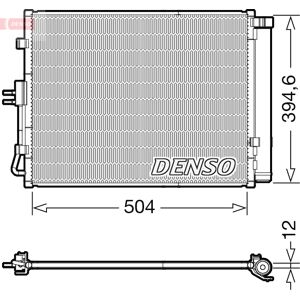 DENSO DCN43005 Klimakondensator - Mit Trockner DENSO DCN43005 Klimakondensator - Mit Trockner