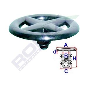 ROMIX B22125 Clip für Nissan - Set mit 10 ROMIX B22125 Clip für Nissan - Set mit 10