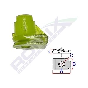 ROMIX ROM C60099 Schutz/Klips - 10 Stücke ROMIX ROM C60099 Schutz/Klips - 10 Stücke