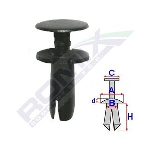ROMIX ROM C60450 Schutz/Klemmen - Motorschutz, 10 Stück ROMIX ROM C60450 Schutz/Klemmen - Motorschutz, 10 Stück