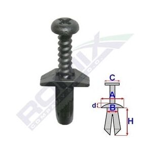 ROMIX ROM 12230 Radhausschale - 10 Stück ROMIX ROM 12230 Radhausschale - 10 Stück