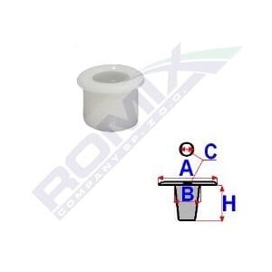 ROMIX C60763 Karosseriekantbefestigung - 10 Stk ROMIX C60763 Karosseriekantbefestigung - 10 Stk