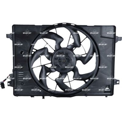 NRF 470100 Lüftermotor für Kühler - Mit Rahmen für Hyundai, Kia NRF 470100 Lüftermotor für Kühler - Mit Rahmen für Hyundai, Kia