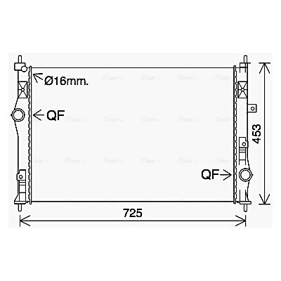 PRASCO PE2412 Aluminium Kühler - Kühlsystem PRASCO PE2412 Aluminium Kühler - Kühlsystem