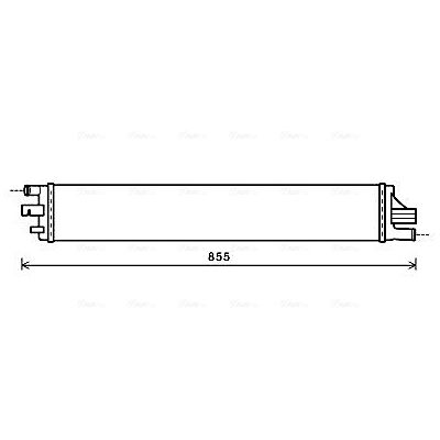 PRASCO RTA2559 Kühler - Kühlsystem PRASCO RTA2559 Kühler - Kühlsystem