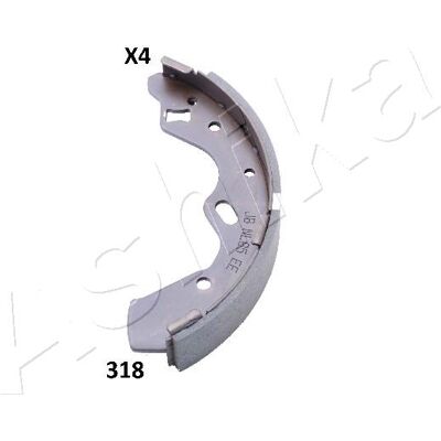 ASHIKA D10226310A Bremsbacken Hinterachse Mazda Demio ASHIKA D10226310A Bremsbacken Hinterachse Mazda Demio