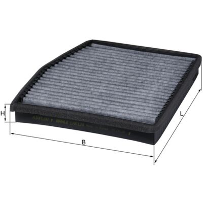 Filter, Innenraumluft MAHLE ORIGINAL LAK 124 Filter, Innenraumluft MAHLE ORIGINAL LAK 124