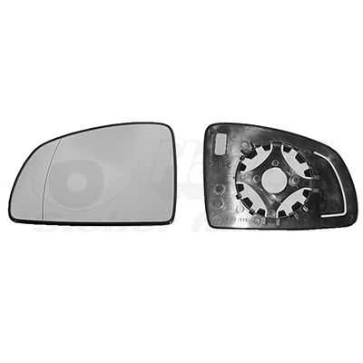 Van Wezel Modell 3781831 Links Unbeheiztes Asphärisches Spiegelglas für Opel Meriva - Außenspiegel Van Wezel Modell 3781831 Links Unbeheiztes Asphärisches Spiegelglas für Opel Meriva - Außenspiegel