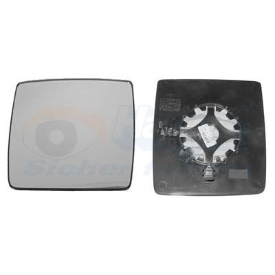 Van Wezel Opel Corsa/Combo Konvexes Rechtsspiegelglas - Spiegeltyp Van Wezel Opel Corsa/Combo Konvexes Rechtsspiegelglas - Spiegeltyp