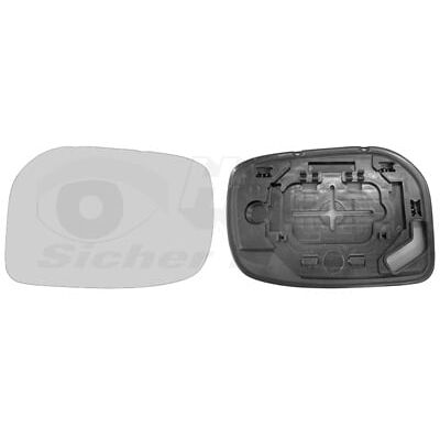 Van Wezel Außenspiegel Glas - Konvex - Toyota Yaris Van Wezel Außenspiegel Glas - Konvex - Toyota Yaris