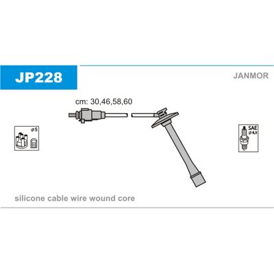 Toyota Zündkabelsatz JP228 - Zündkabel-Set Toyota Zündkabelsatz JP228 - Zündkabel-Set