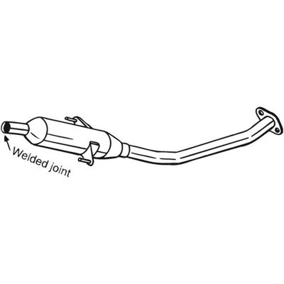 Bosal 284-573 Zwischenmuffe - Abgassystem Bosal 284-573 Zwischenmuffe - Abgassystem