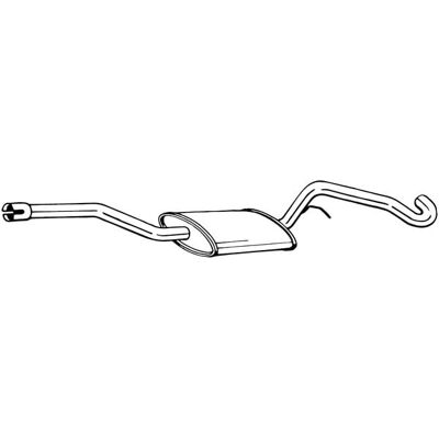 Mittelschalldämpfer BOSAL 284-813 Mittelschalldämpfer BOSAL 284-813