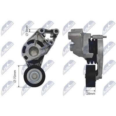 Audi RNK-AU-027 Automatischer Spannrolle Audi RNK-AU-027 Automatischer Spannrolle