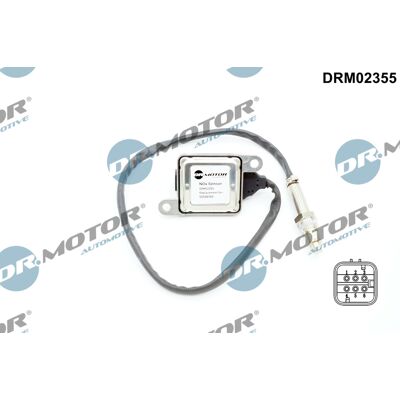 Dr.motor DRM02355 NOx-Sensor - Nox-Sensor, Opel Zafira, nach SCR Dr.motor DRM02355 NOx-Sensor - Nox-Sensor, Opel Zafira, nach SCR