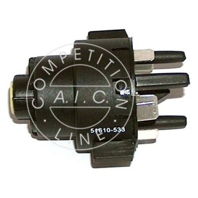 AIC 51610 Zünd-/Startschalter - Schwarz - Kunststoff - 8 Kontakte AIC 51610 Zünd-/Startschalter - Schwarz - Kunststoff - 8 Kontakte