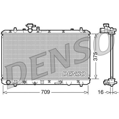 DENSO DRM47024 Aluminium Kühler - Motorkühlung DENSO DRM47024 Aluminium Kühler - Motorkühlung