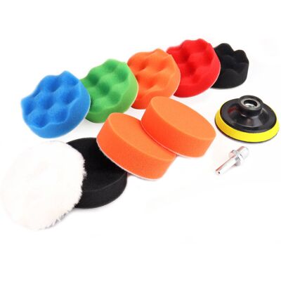 AMIO - Amio-02647 - 9 pcs - Polierschwamm-Set AMIO - Amio-02647 - 9 pcs - Polierschwamm-Set