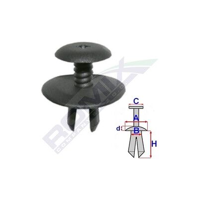 ROMIX ROM 10916 Radkappen-Set - 10 Stück ROMIX ROM 10916 Radkappen-Set - 10 Stück