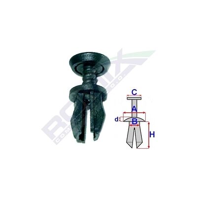 ROMIX ROM C30812 Schutz/Clips - 10 Stück ROMIX ROM C30812 Schutz/Clips - 10 Stück