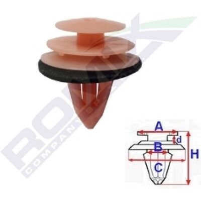 ROMIX C60599 Radabdeckklammern - Radabdeckklammern ROMIX C60599 Radabdeckklammern - Radabdeckklammern