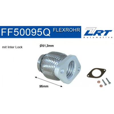 LRT FF50095Q Flexrohr - Abgasanlage LRT FF50095Q Flexrohr - Abgasanlage