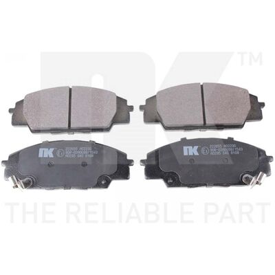 Honda 222655 Bremsbeläge Vorderachse - S2000 Honda 222655 Bremsbeläge Vorderachse - S2000