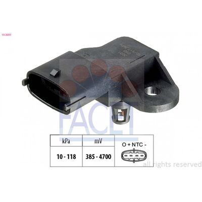 FACET 10.3091 Barometrischer Drucksensor - Drucksensor FACET 10.3091 Barometrischer Drucksensor - Drucksensor