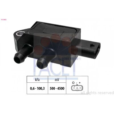 FACET 10.3402 Barometrischer Drucksensor - Mitsubishi Outlander 3 FACET 10.3402 Barometrischer Drucksensor - Mitsubishi Outlander 3