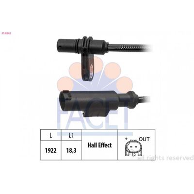 FACET A9065400117 - ABS Radsensor FACET A9065400117 - ABS Radsensor